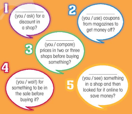 [Friends Global] Giải tiếng anh 10 unit 6: Money - 6A. Vocabulary